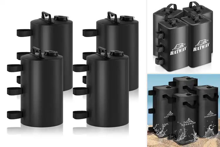 Detailed view of Best Sturdy Canopy Water Bags for Secure Outdoor Setup