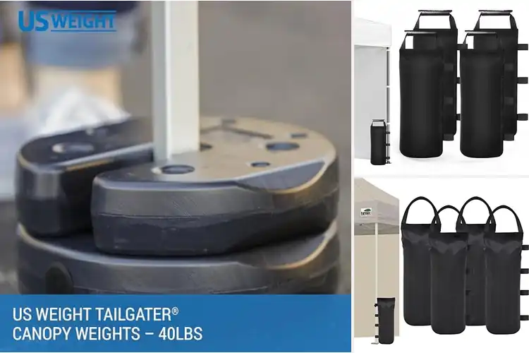 Detailed view of Best Sturdy Leak Proof Canopy Weights