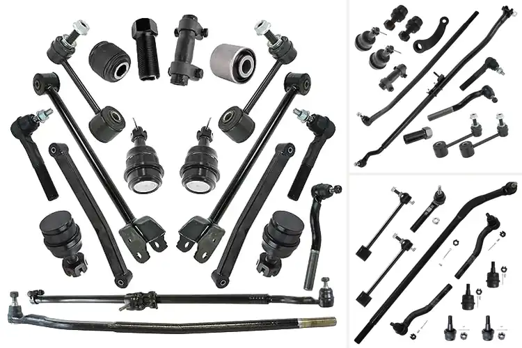 Detailed view of Best Suspension Components