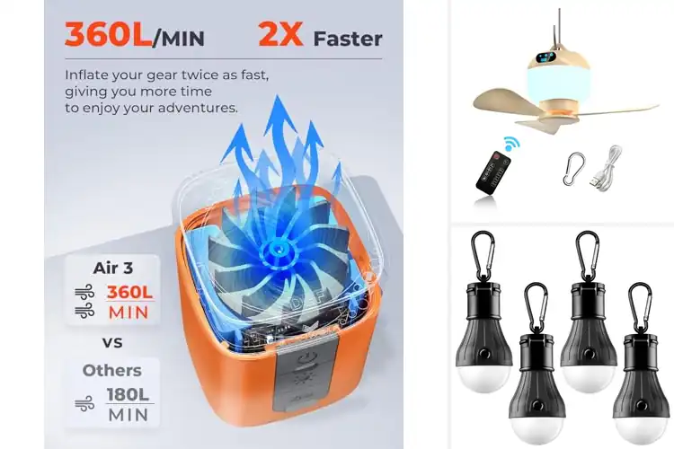 Detailed view of Best Tent Accessories