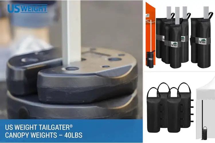 Detailed view of Best Tent Stability Weights