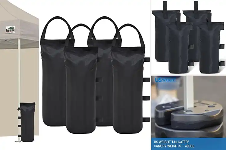 Detailed view of Best Tent Weights Bags