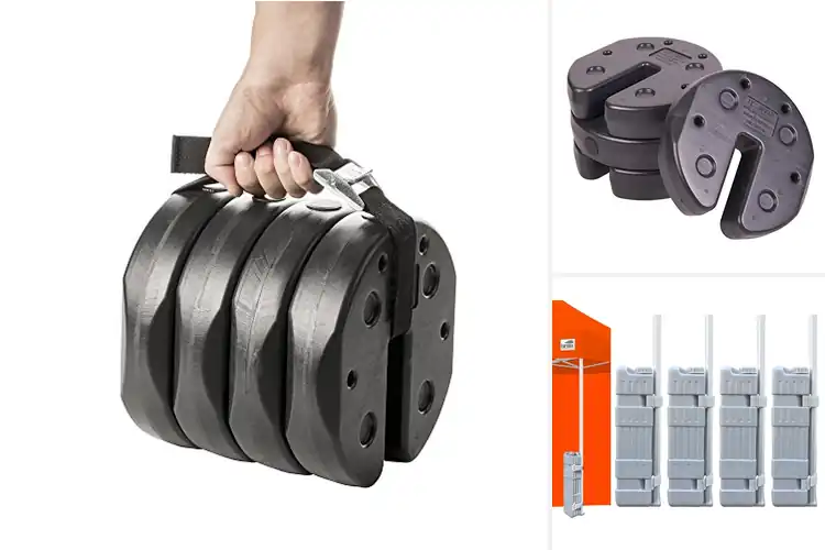 Detailed view of Best Tent Weights: Secure Your Setup