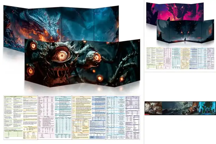 Detailed view of Best Themed DM Screen