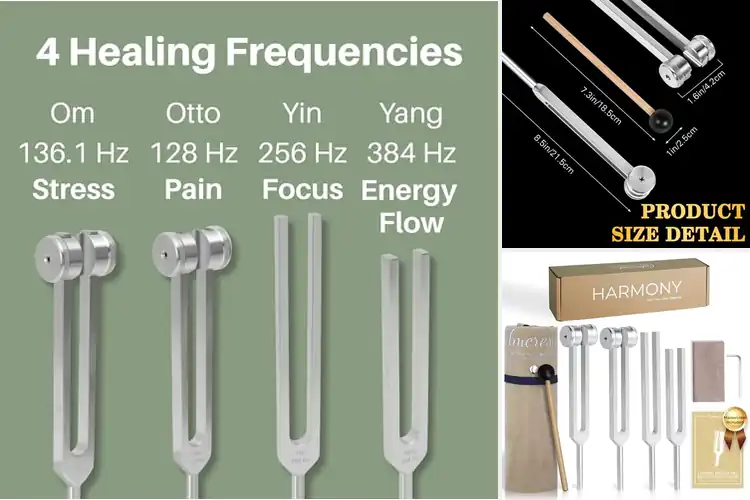 Detailed view of Best Therapy Tuning Forks for Stress Relief & Inner Balance