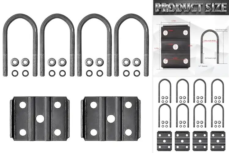 Detailed view of Best Trailer Axle U-Bolt Kits