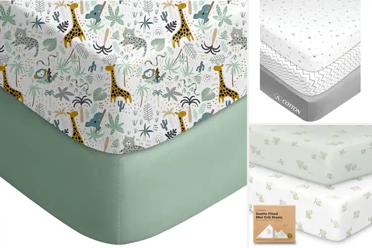 Detailed view of Best Travel Crib Sheets