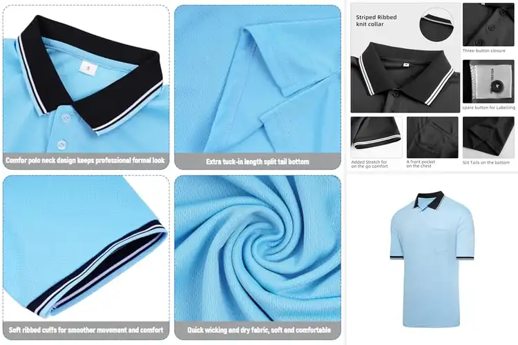 Detailed view of Best Umpire Shirts