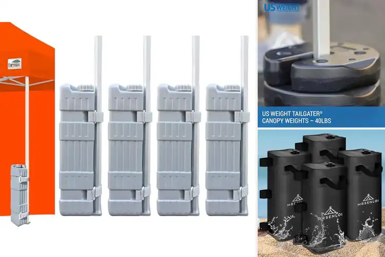 Detailed view of Best Universal Canopy Weights For Tents