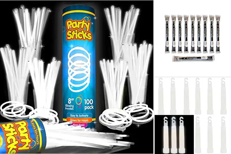 Detailed view of Best White Glowsticks: Brighten Your Events with Top Picks