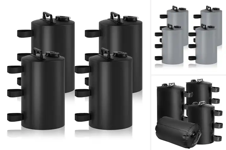 Detailed view of Best Windproof Canopy Weights 88 Lb