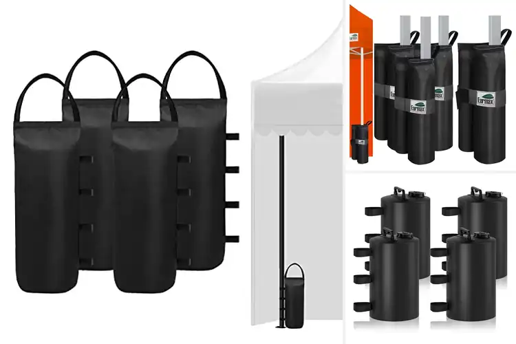 Detailed view of Best Windproof Canopy Weights Bags for Steady Outdoor Setup