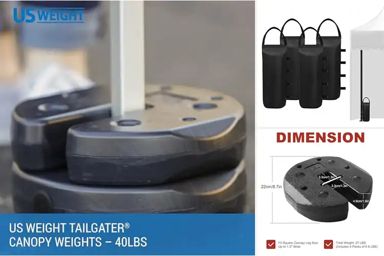Detailed view of Best Windproof Tent Weights: Top 10 Secure Outdoor Solutions