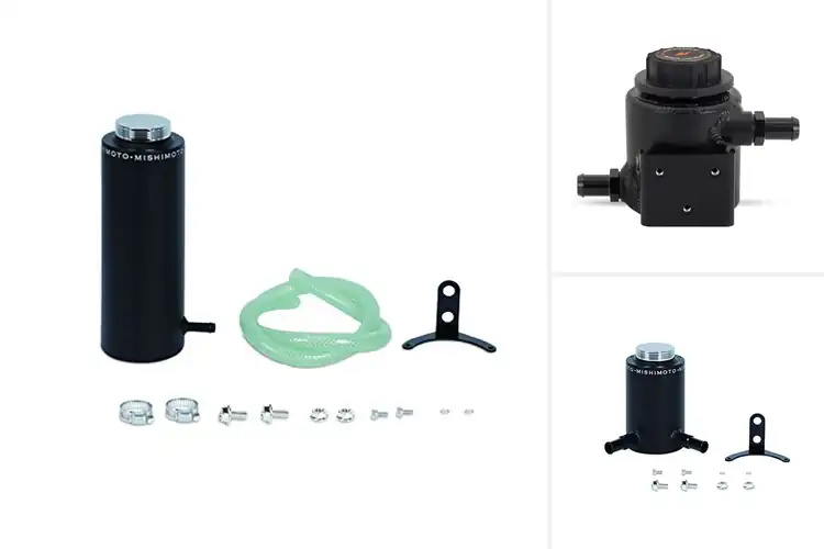 Detailed view of Best Wrinkle Black Aluminum Reservoir
