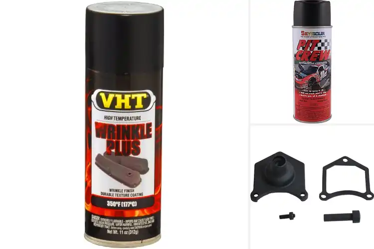 Detailed view of Best Wrinkle Black Performance Parts